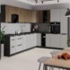 Virtuvės spintelė Arona cashmere 60dks-210 1f 3s paveikslėlis