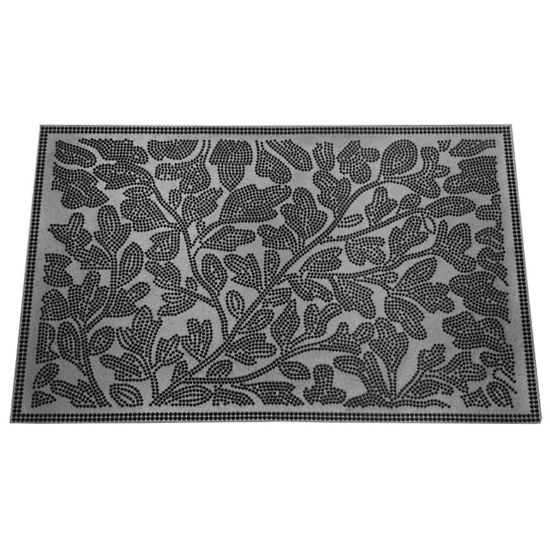 Leaf K-116 lauko guminis kilimėlis 58x36 cm lapas paveikslėlis