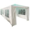 Sodo paviljonas 3x9x2,7 m baltas paveikslėlis