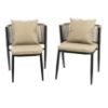 Sodo baldų komplektas Corfu beige 2+1 paveikslėlis