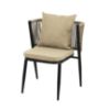 Sodo baldų komplektas Corfu beige 2+1 paveikslėlis