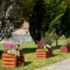 Gėlių vazonų kvartetas I paveikslėlis