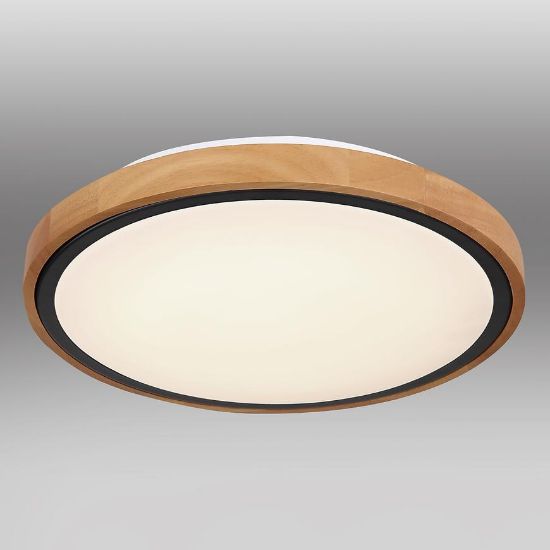 Plafond 41764-12 LED 12W juodas LT paveikslėlis
