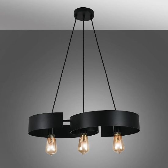 Šviestuvas FORTIN 6131 juoda LW3 paveikslėlis