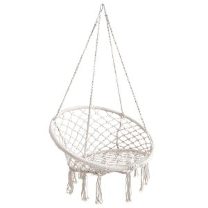 Rodyti išsamią informaciją apie Sodo sūpynės "Stork's nest" baltos spalvos Sodo sūpynės "Stork's nest" baltos spalvos paveikslėlis