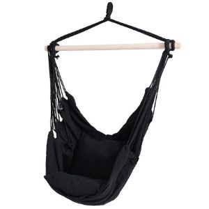 Rodyti išsamią informaciją apie Sodo hamakas Braziliškas krėslas juodas Sodo hamakas Braziliškas krėslas juodas paveikslėlis