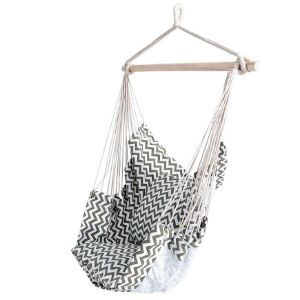 Rodyti išsamią informaciją apie Sodo hamakas Braziliškas krėslas baltas ir juodas Sodo hamakas Braziliškas krėslas baltas ir juodas paveikslėlis