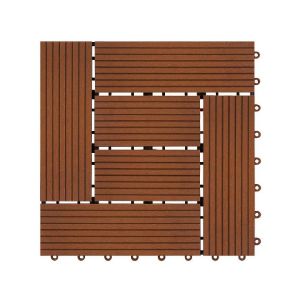 Paveikslėlis Terasos platforma wpc raudonmedžio 30x30 Paveikslėlis Terasos platforma wpc raudonmedžio 30x30