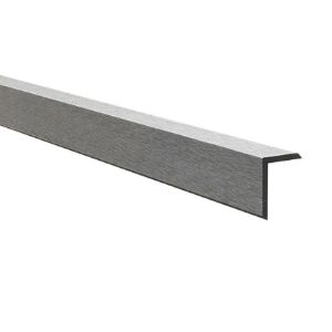 Paveikslėlis Kampinė juostelė mercado optimum pilka 2200x50x35mm Paveikslėlis Kampinė juostelė mercado optimum pilka 2200x50x35mm