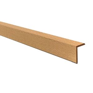 Paveikslėlis Kampinė juostelė mercado premimum teak 2200x50x35mm Paveikslėlis Kampinė juostelė mercado premimum teak 2200x50x35mm