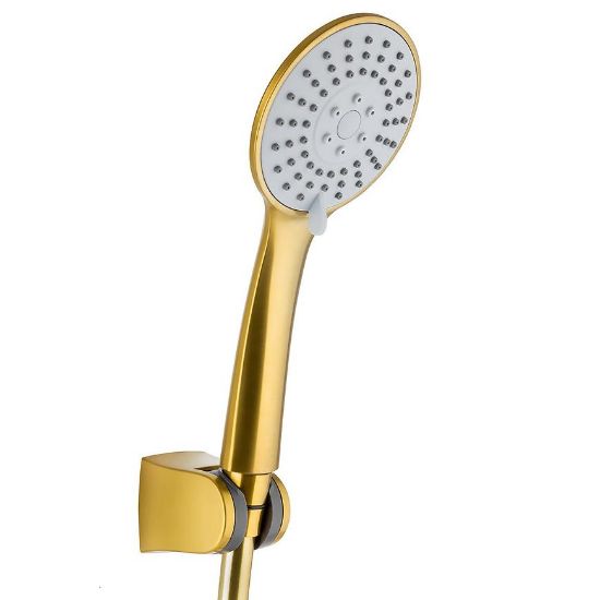 Taškinis dušas "Moza Brushed Gold paveikslėlis