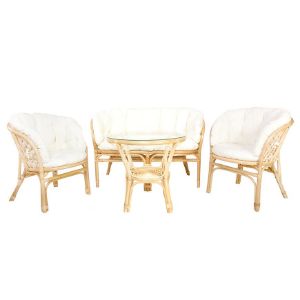 Paveikslėlis Tropicana 1+2+1 natūralaus rotango rinkinys