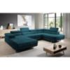 Kampinė sofa su miego funkcija Lotus U Kronos 04 dešininė paveikslėlis