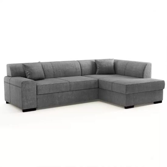Minos Vogue 15 dešiniojo Kampinė sofa su miegamąja funkcija paveikslėlis