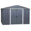 Metalowy domek ogrodowy 67AEYZ 202x217 cm antracyt  paveikslėlis