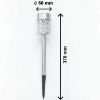 Saulės lempa GLE728247 LED M, D:6cm, H: 36cm, Mi paveikslėlis