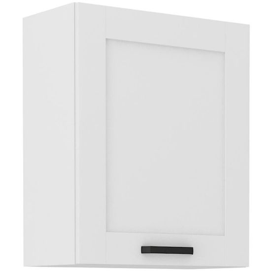 Virtuvinė spintelė LUNA balta matinė/balta 60g-72 1f paveikslėlis