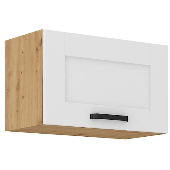 Virtuvinė spintelė LUNA balta matinė/artisan 60gu-36 1f paveikslėlis