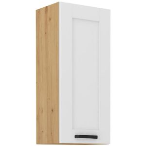Rodyti išsamią informaciją apie Virtuvės spintelė LUNA balta matinė/artisan 40g-90 1f Virtuvės spintelė LUNA balta matinė/artisan 40g-90 1f paveikslėlis