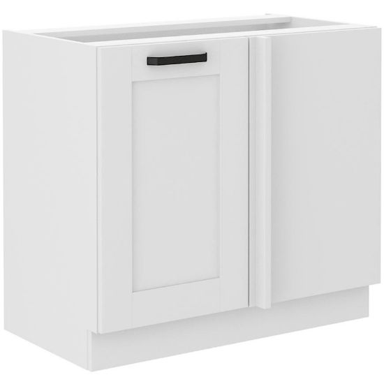 Virtuvinė spintelė LUNA balta matinė/balta 105 nd 1f bb paveikslėlis
