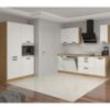 Virtuvės spintelė LUNA balta matinė/artisan 60dmp-210 2f paveikslėlis