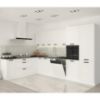 Virtuvinė spintelė LUNA balta matinė/balta 60dks-210 3s 1f paveikslėlis