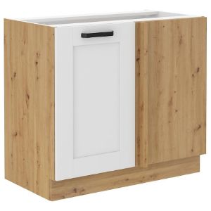 Paveikslėlis Virtuvinė spintelė LUNA balta matinė/artisan 105 nd 1f bb