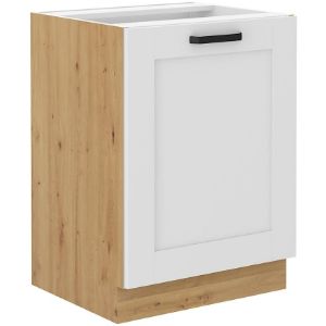 Paveikslėlis Virtuvės spintelė LUNA balta matinė/artisan 60d 1f bb