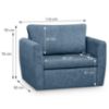 Sofa Bella Lux 80 Terra 73 paveikslėlis