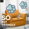 Sofa Bella Lux 80 Terra 48 paveikslėlis