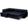 Kampinė sofa su miegamąja funkcija Minos Vardo 17 kairėje pusėje paveikslėlis