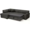 Kampinė sofa su miegamąja funkcija Minos Vardo 11 kairėje pusėje paveikslėlis