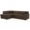Kampinė sofa su miegamąja funkcija Minos Vardo 39 kairėje pusėje paveikslėlis