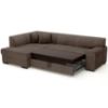 Kampinė sofa su miegamąja funkcija Minos Vardo 39 kairėje pusėje paveikslėlis