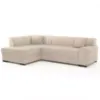 Kampinė sofa su miegamąja funkcija Minos Vardo 25 kairėje pusėje paveikslėlis
