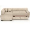 Kampinė sofa su miegamąja funkcija Minos Vardo 25 kairėje pusėje paveikslėlis