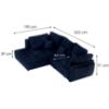 Kampinė sofa su miegamąja funkcija Bono 1 Glory 14 universal paveikslėlis