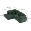 Kampinė sofa su miegamąja funkcija Bono 1 Glory 11 universal paveikslėlis