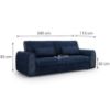 Nella Tilia 77 sofa paveikslėlis