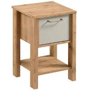Paveikslėlis Naktinė spintelė Indigo SN ąžuolas wotan-beige