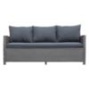 Technorattan rinkinys Bados Black 2+2+1 paveikslėlis
