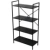 Knygų spinta Loft 8639 H juoda paveikslėlis