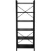 Knygų spinta Loft 8642 H juoda paveikslėlis