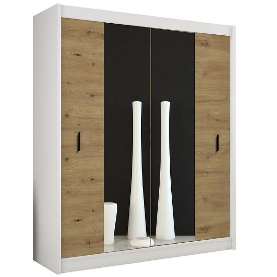 ART 180 baltoji drabužių spinta / amatininkas paveikslėlis