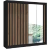 Ladder 203 spinta juoda/laminatas ąžuolo craft paveikslėlis