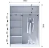 Blanca 150 balta / blizgi balta spinta paveikslėlis