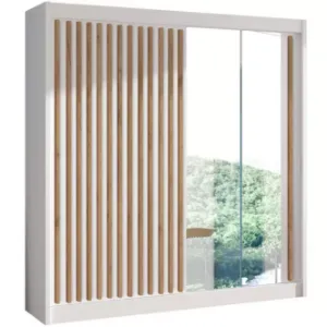Paveikslėlis Ladder 203 spinta balta/laminuotas ąžuolas craft