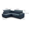 Livio kairiojo kampo sofa Neve 77 paveikslėlis