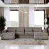 Kampinė sofa Stella U Cremona 24 paveikslėlis