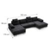 Cuba U Aston 18 kampinė sofa paveikslėlis
